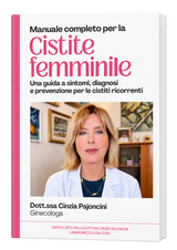 guida gratuita completa alla cistite femminile della Dottoressa Cinzia pajoncini - ginecologa a roma